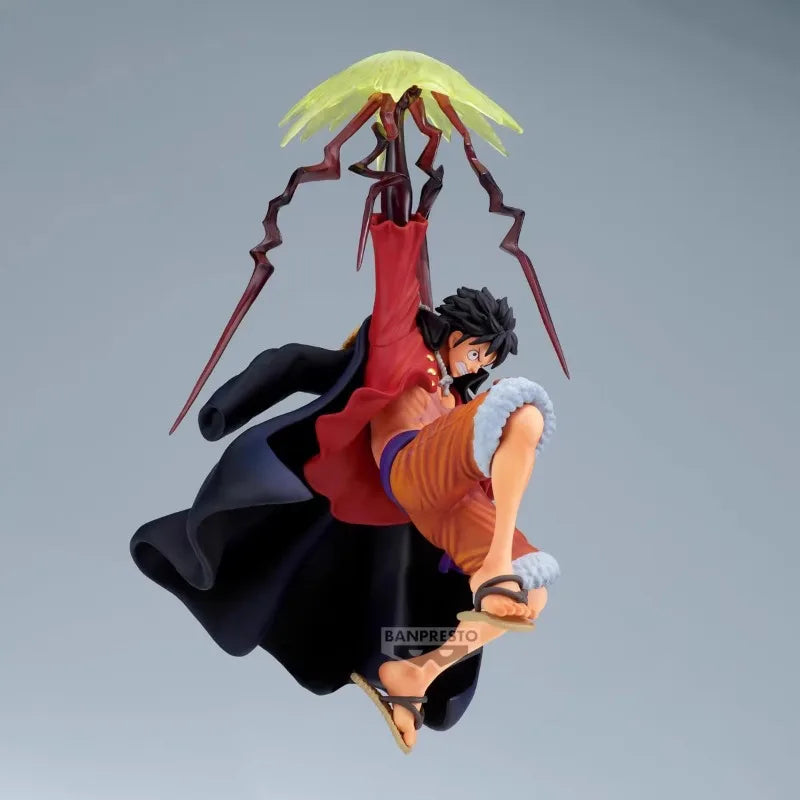 Figura Luffy - One Piece | Luffy en pose de combate, colección Battle Record