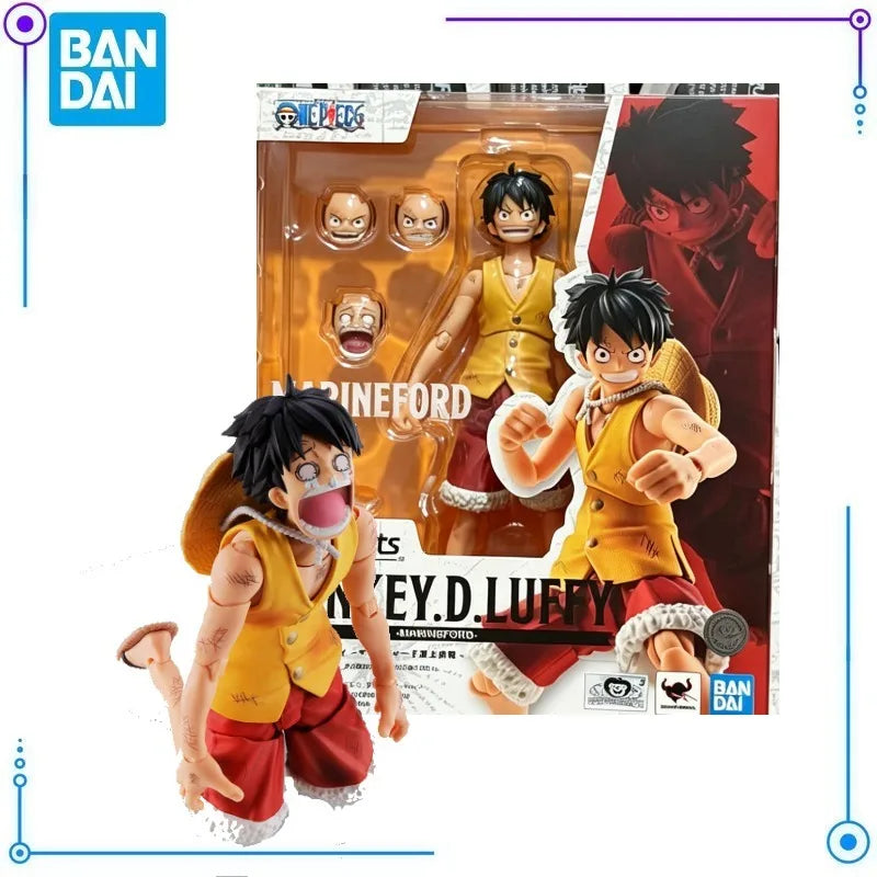 Figura Monkey D. Luffy - One Piece | Bandai S.H.Figuarts Marineford
