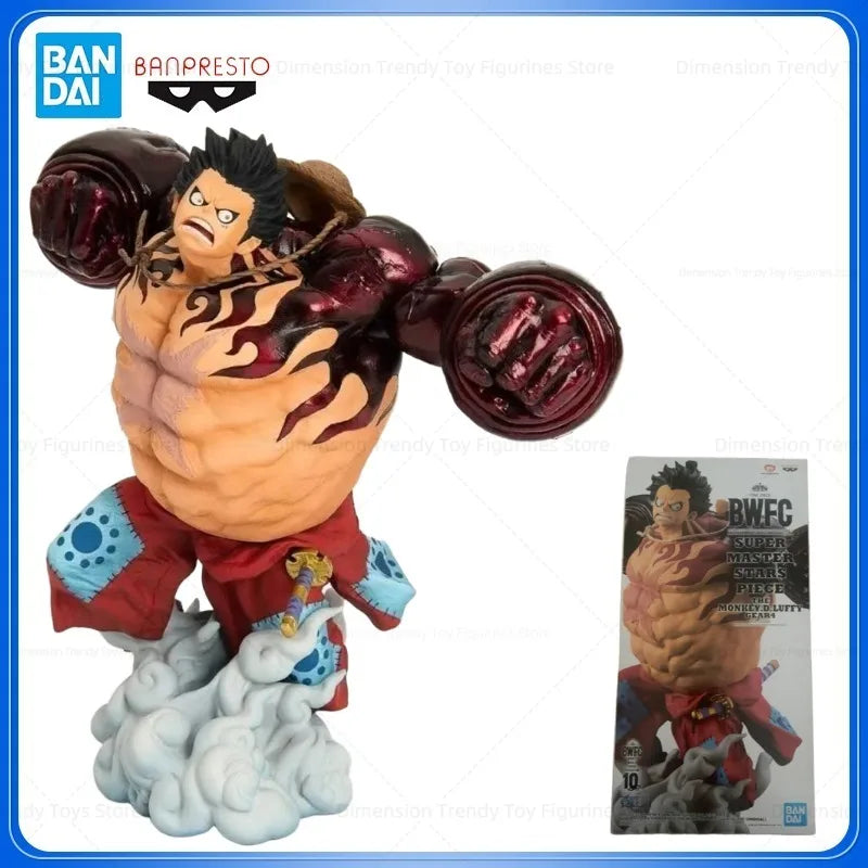 Figura Monkey D. Luffy Gear 4 - One Piece | Bandai Banpresto 22cm