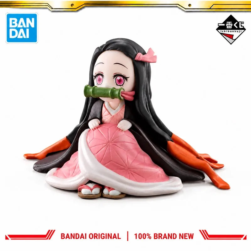 Figura Nezuko Kamado pequeña - Demon Slayer | Bandai Ichiban Kuji premio C 6,5cm