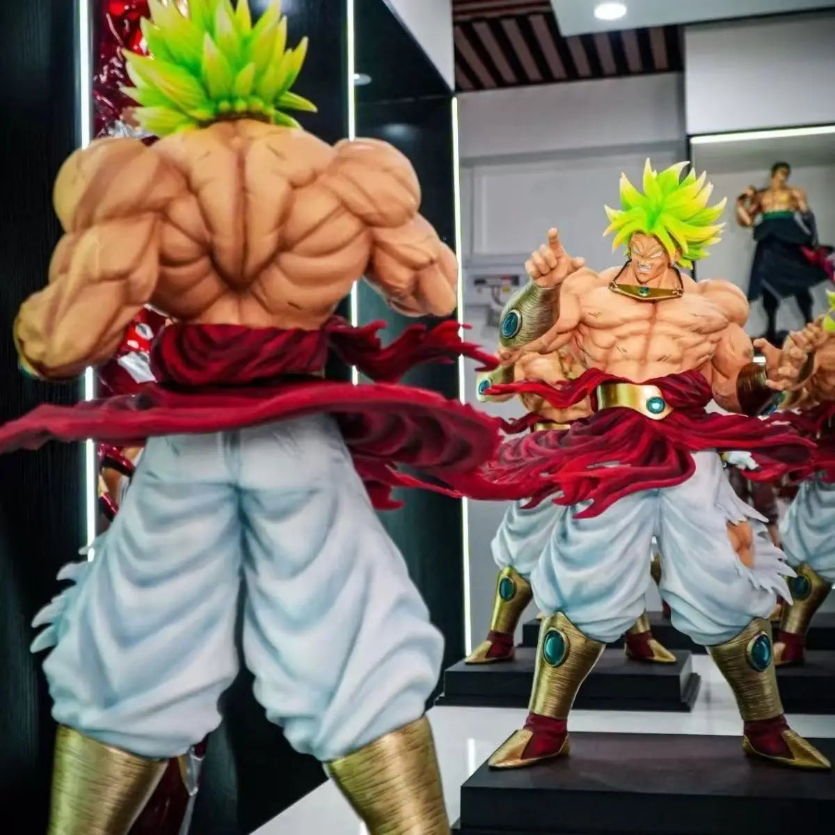 Figura Broly Legendary Super Saiyan - Dragon Ball Z | Estatua GK 50cm