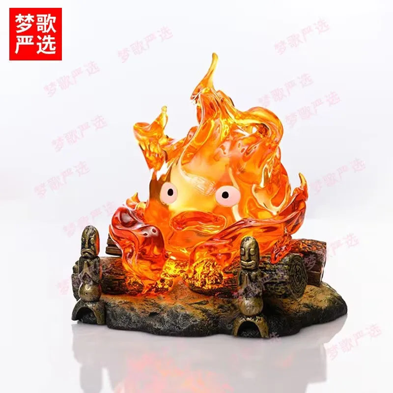 Figura Calcifer con Luz - El Castillo Ambulante | 12cm