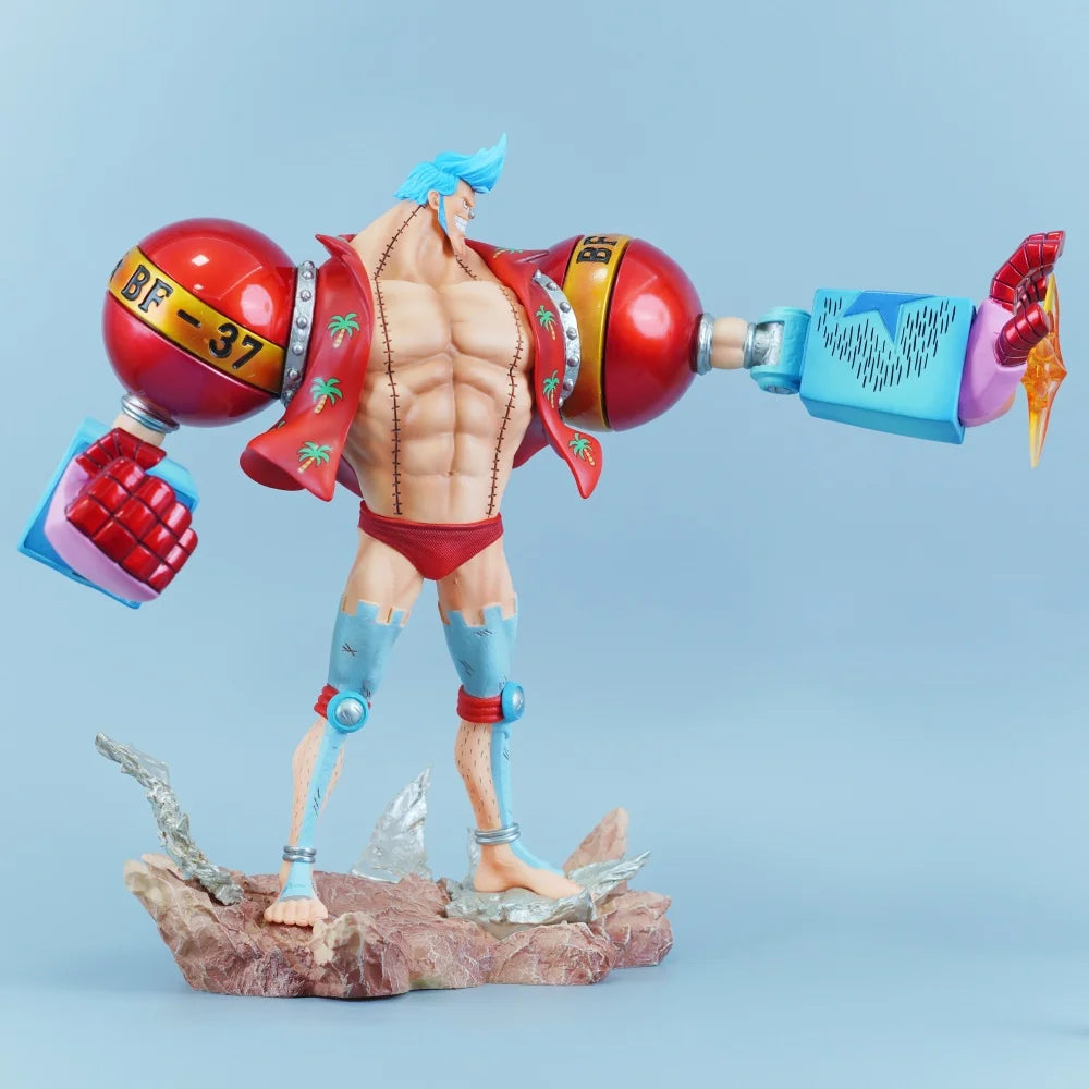 Figura Franky - One Piece | Cyborg Sombrero de Paja 28,5cm