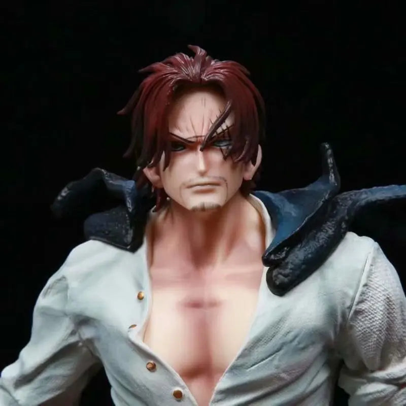 Figura Shanks Pelo Rojo - One Piece | Estatua GK 36cm