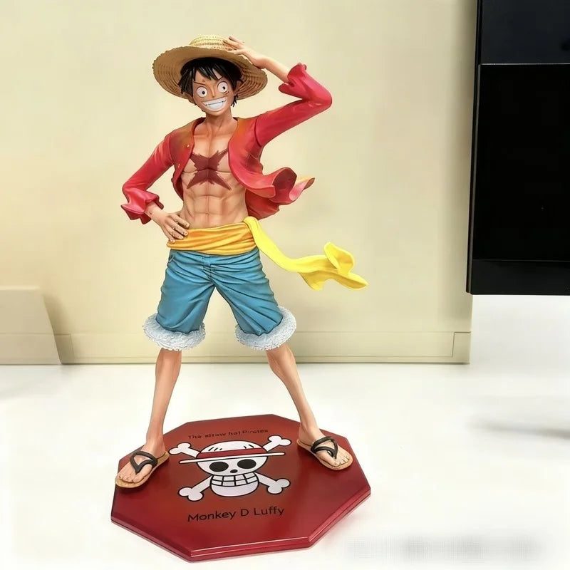 Figura Monkey D. Luffy - One Piece | Post Time Skip Sombrero de Paja 24cm