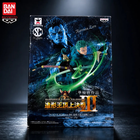 Figura Roronoa Zoro - One Piece | Banpresto SCultures BFC 15cm