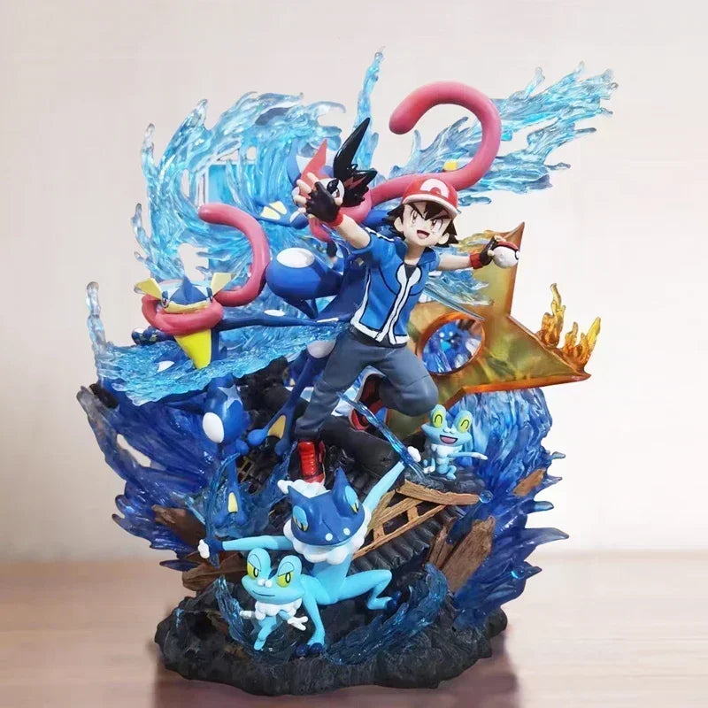 Figura Ash Ketchum y sus Pokémon - Pokémon | Diorama Gran Tamaño