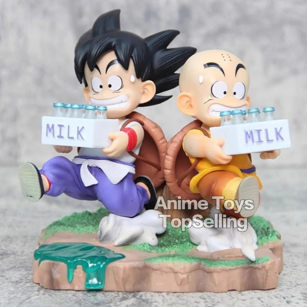 Figura Goku y Krillin 15 cm - Dragon Ball | PVC