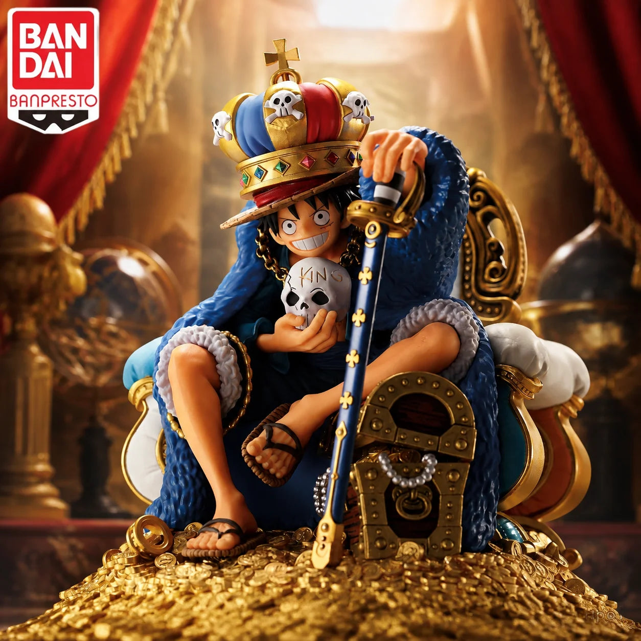 Figura Monkey D. Luffy - One Piece | Banpresto Super Master Stars Diorama 19cm