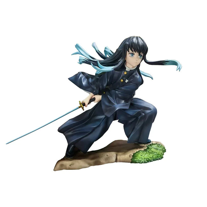 Figura Muichiro Tokito - Demon Slayer | Forma de Batalla Articulada 18cm