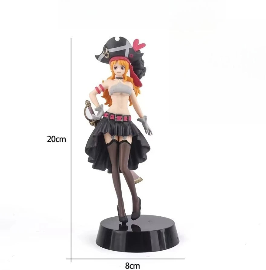 Figura Nami Pirata - One Piece | Super Warrior 19cm