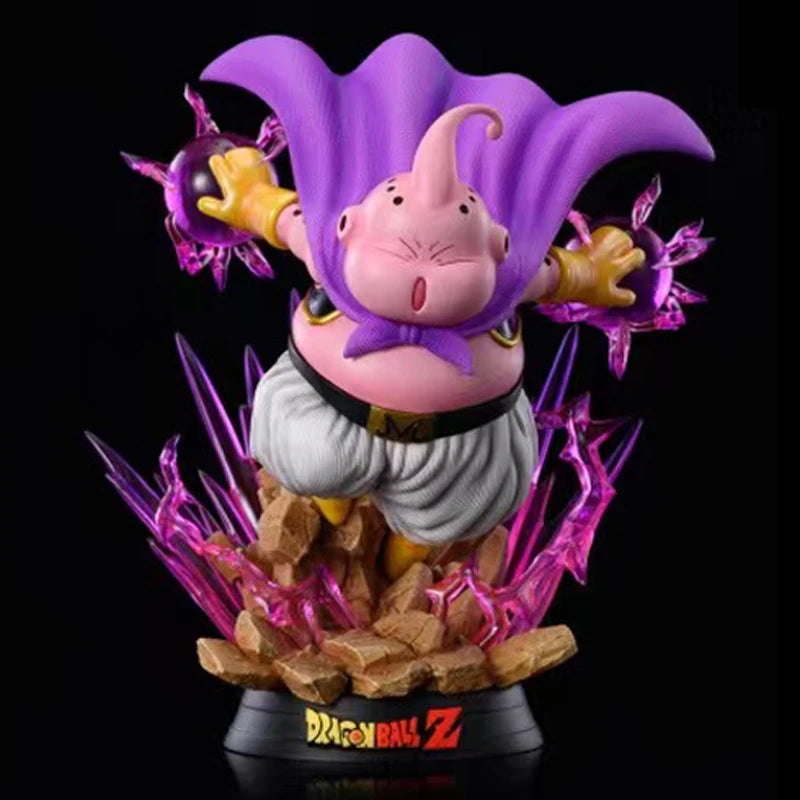 Figura Majin Buu - Dragon Ball Z | GK con base LED 20cm