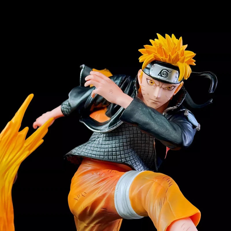 Figura Naruto Uzumaki - Naruto | Naruto Uzumaki en Modo Sabio con doble cabeza intercambiable 22cm