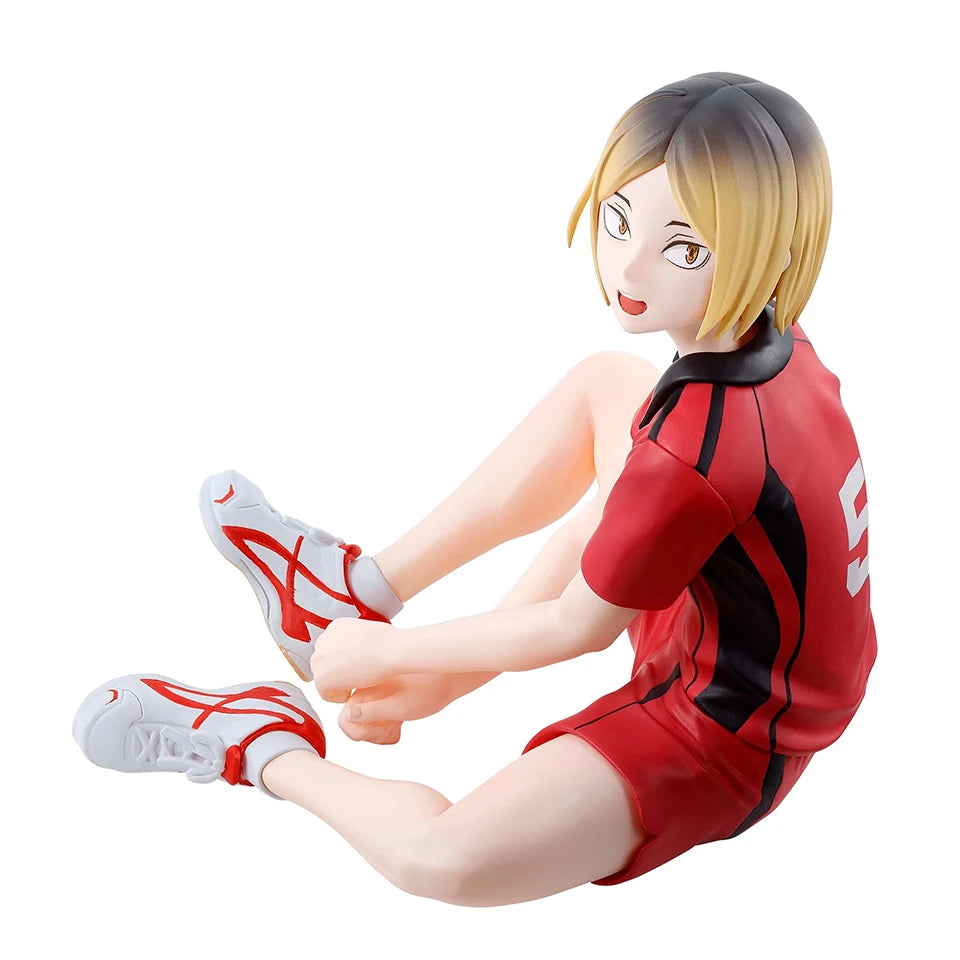 Figura Kozume Kenma - Haikyuu!! | Banpresto Pose Sentada 9cm