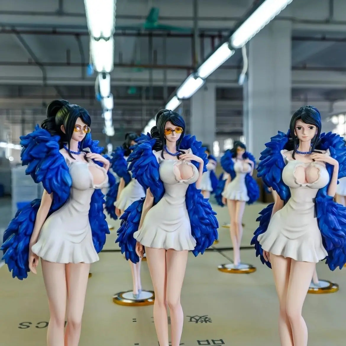 Figura de Anime de Nico Robin de One Piece de 31 cm, Miss All Sunday Robin, Figura de Ciudad Dorada, Modelo de PVC, Estatua GK, Colección, Decoración, Juguete, Regalo