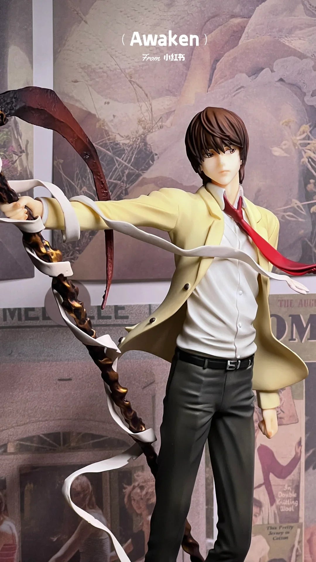 Figura Light Yagami con Guadaña - Death Note | 26cm