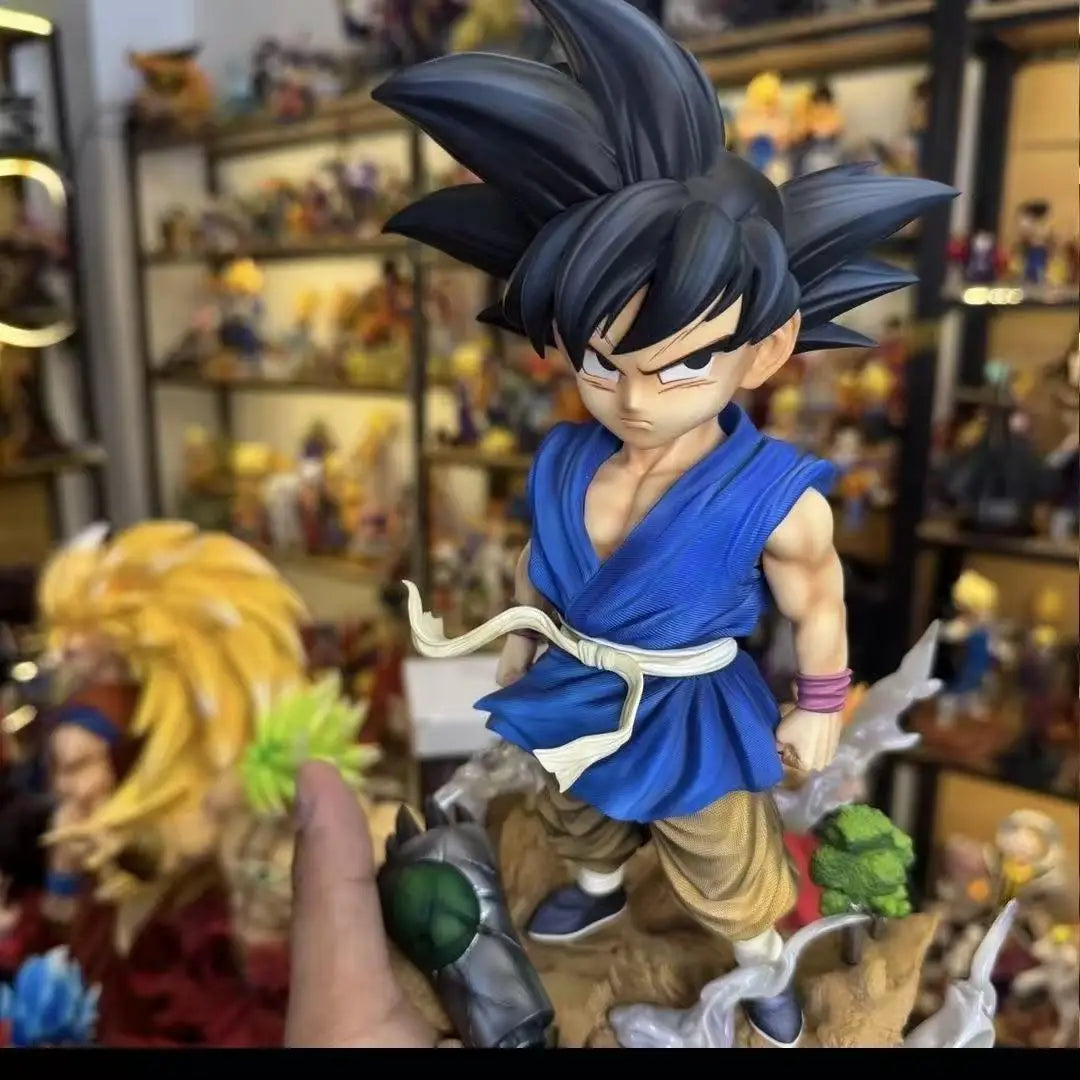Figura Son Goku GT - Dragon Ball GT | Cabezas Intercambiables 25cm