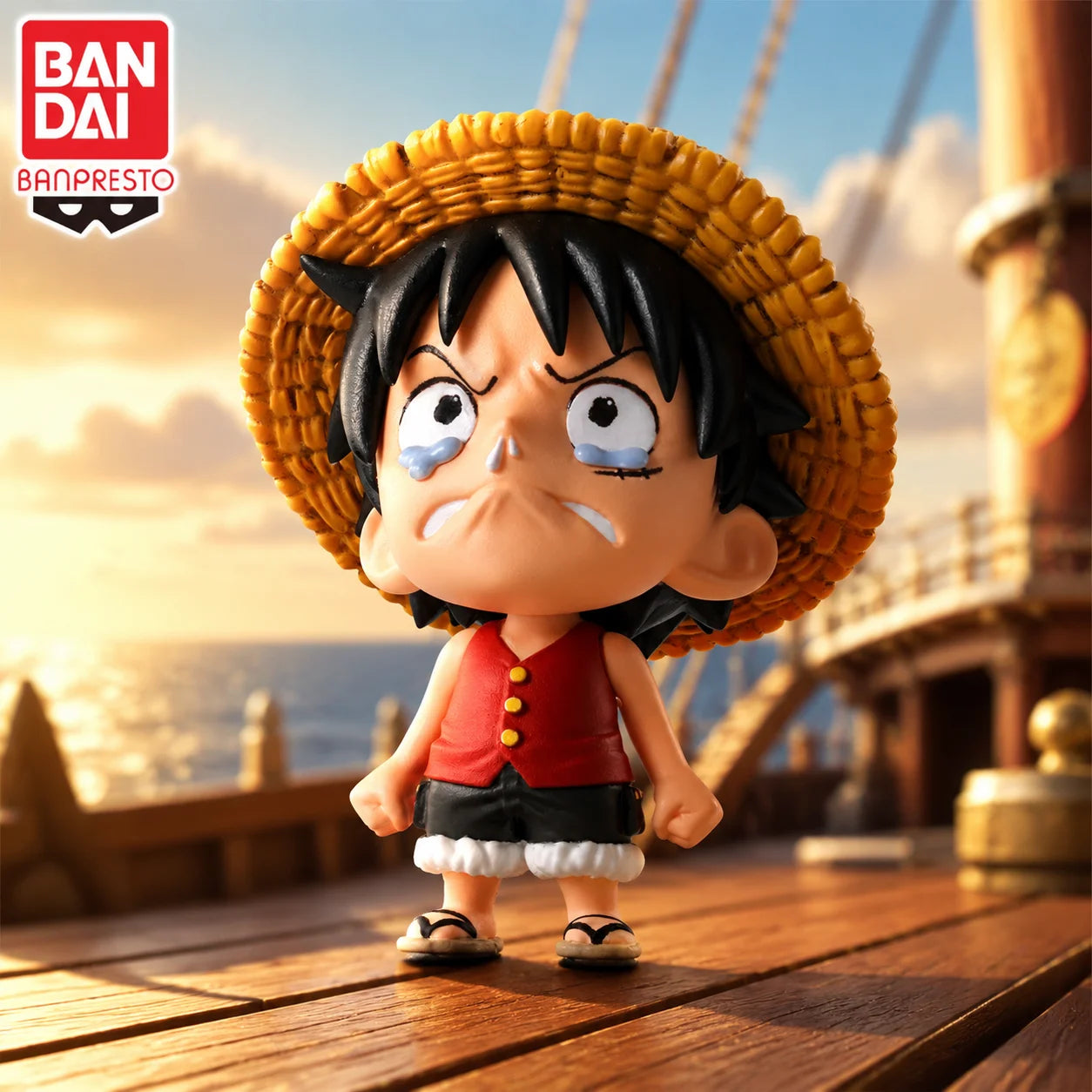 Figura Luffy Niño (Diorama Barco) - One Piece | Banpresto 10cm