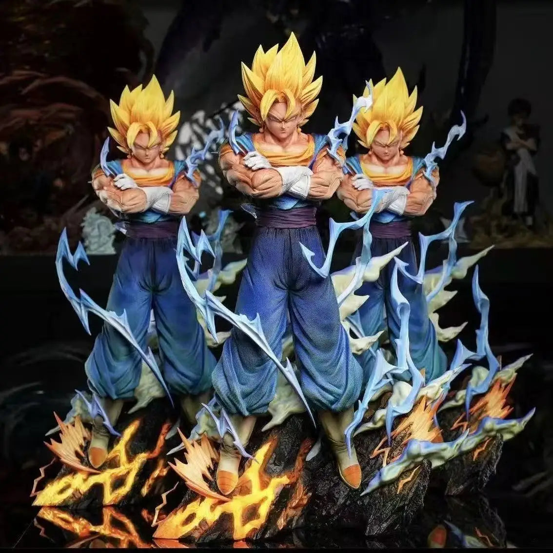 Figura Vegetto Super Saiyan - Dragon Ball Z | PVC 34cm