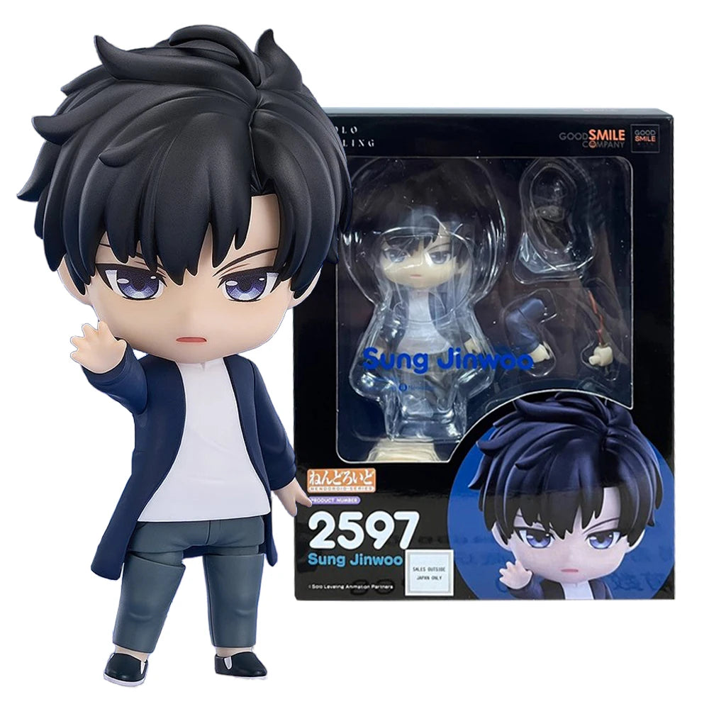 Figura Sung Jinwoo Chibi - Solo Leveling | 10cm