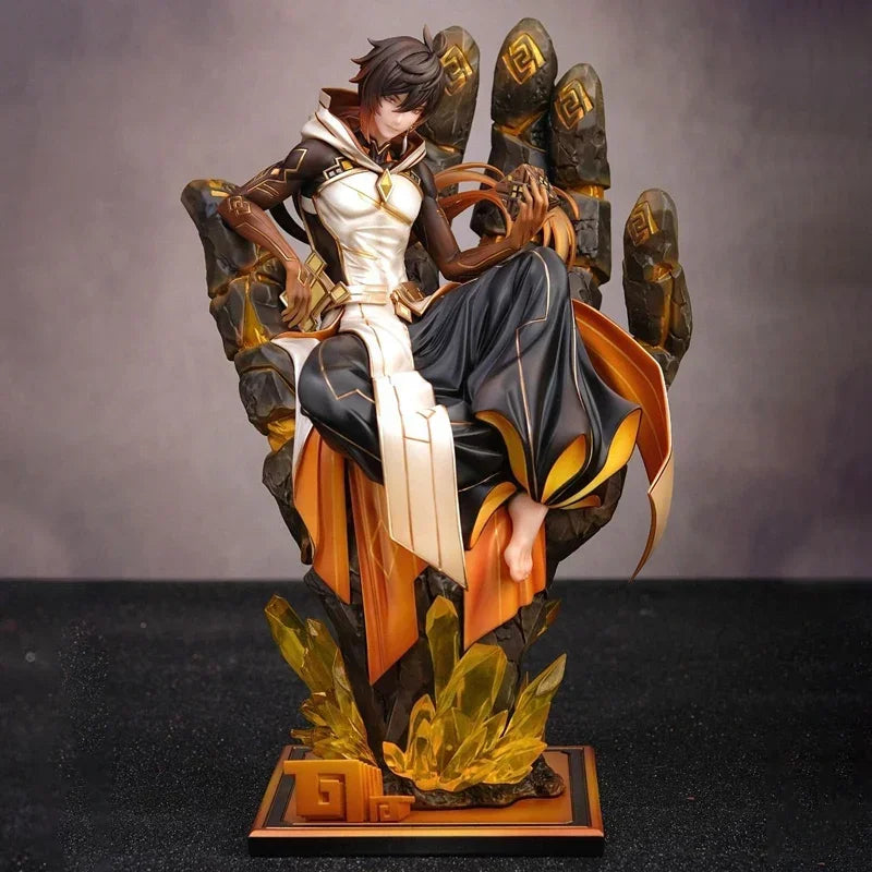 Figura Zhongli - Genshin Impact | Estatua Coleccionable 26cm