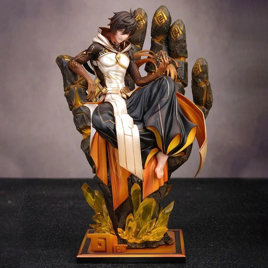 Figura Zhongli - Genshin Impact | Estatua Coleccionable 26cm
