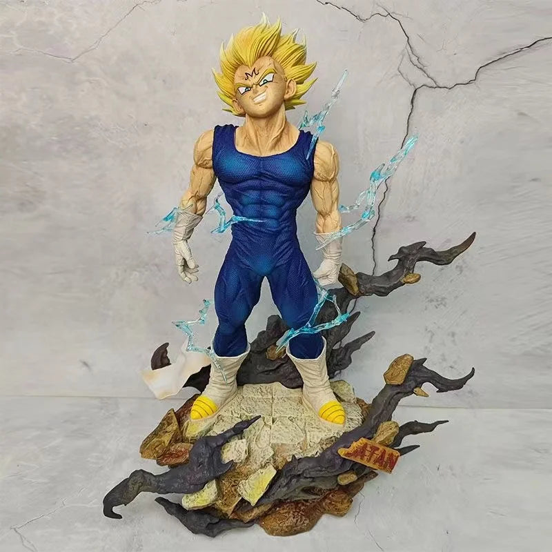 Figura Majin Vegeta - Dragon Ball Z | Cabeza Intercambiable 33cm