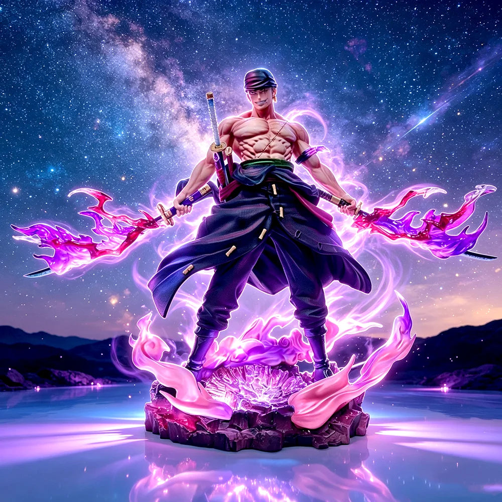 Figura Roronoa Zoro - One Piece | Estatua PVC 28cm