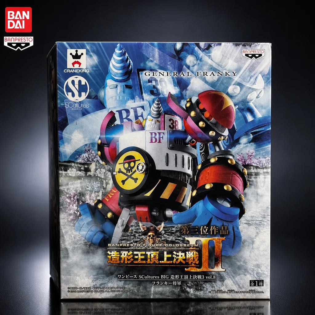 Figura Franky Shogun - One Piece | Banpresto SCultures 13cm