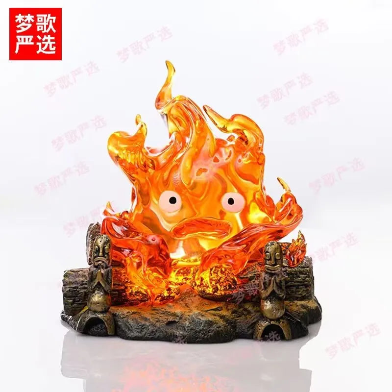 Figura Calcifer con Luz - El Castillo Ambulante | 12cm