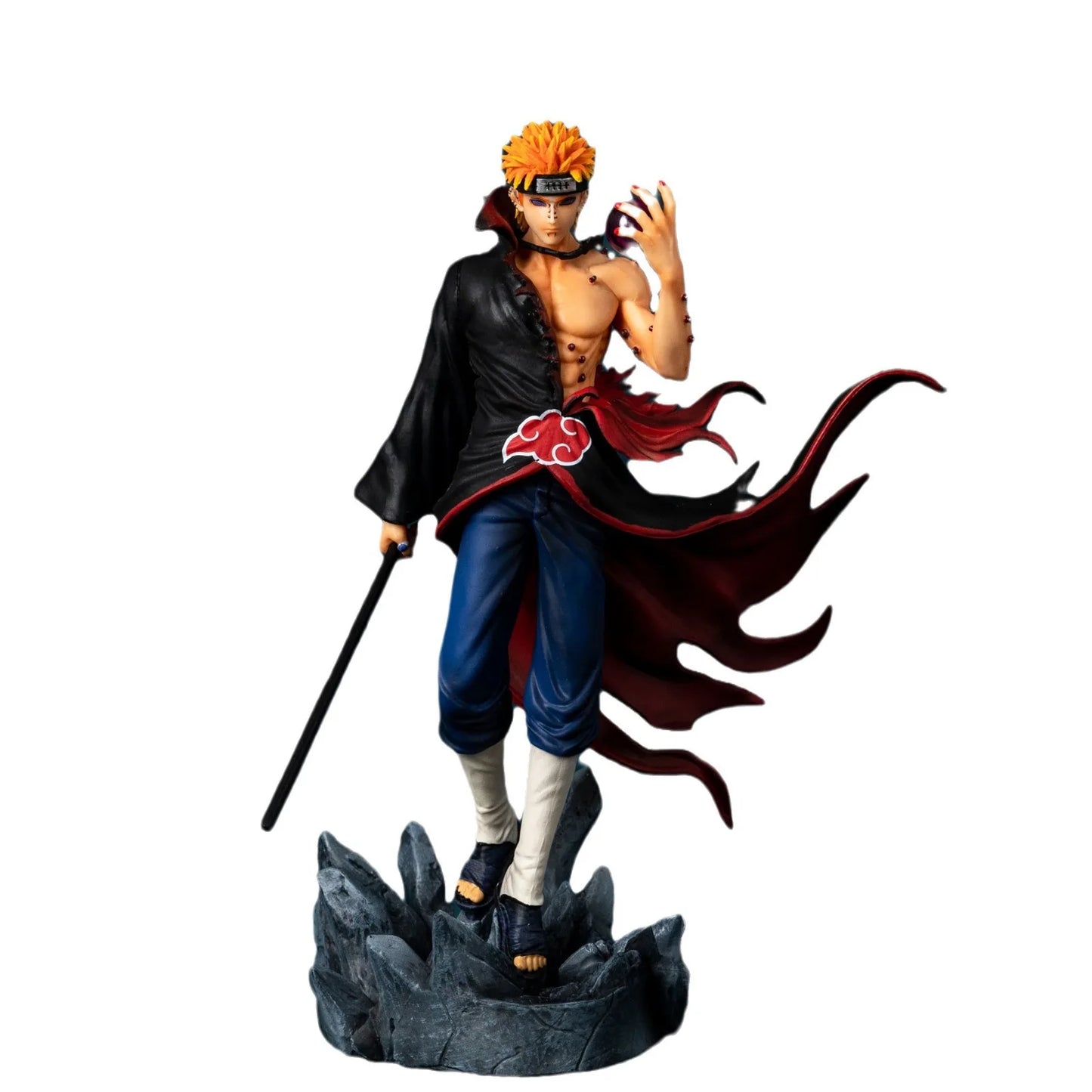 22cm Naruto Paine Anime Figure Ten Years Hundred Ninjas Gk Gifts Action Figure Model Statues Collections Toys Gifts