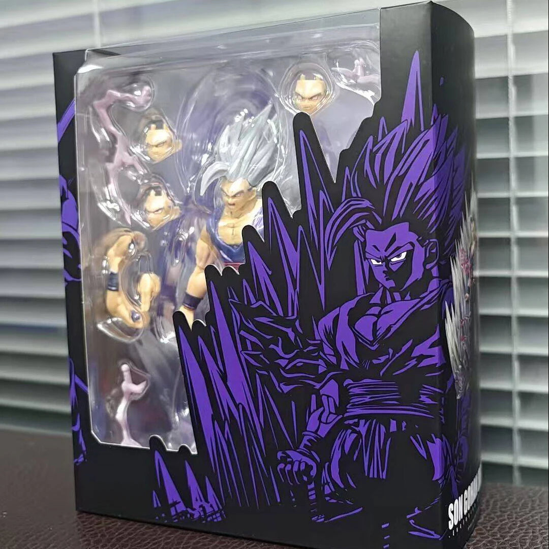 Figura de Acción de Anime Exclusiva de SHF Dragon Ball: Son Gohan Beast |   Modelo Móvil de PVC de Super Saiyan |   Edición de Coleccionista