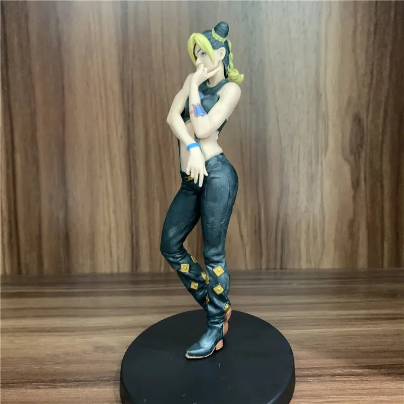 Figura de aventura Bizarre de JoJo Lover, Cujoh Jolyne, versión de pie. Figura de Anime JOJO Jolyne Kujo Jotaro, modelo de juguete de regalo de 16cm