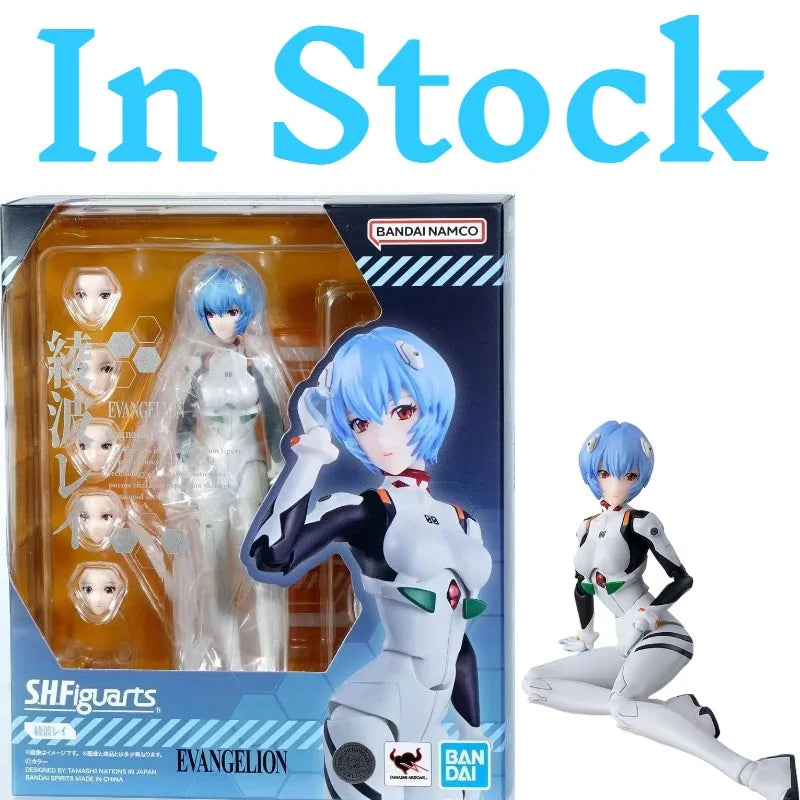 Figura Rei Ayanami - Evangelion | Bandai S.H.Figuarts