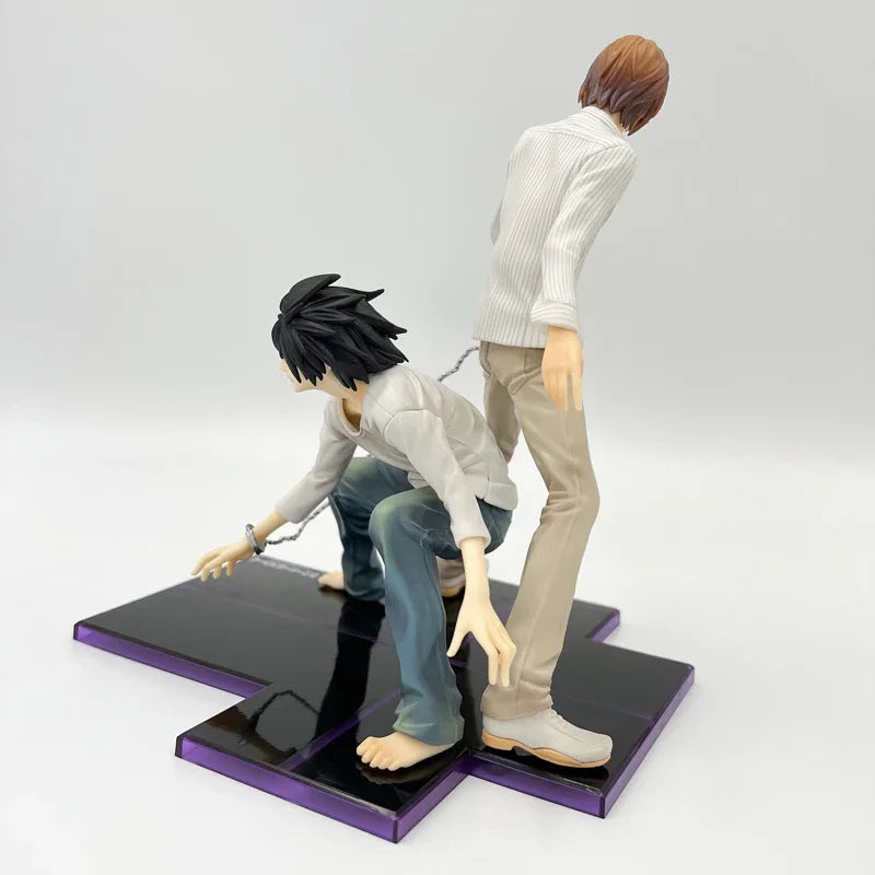 Figura Light y L Diorama - Death Note | 24cm