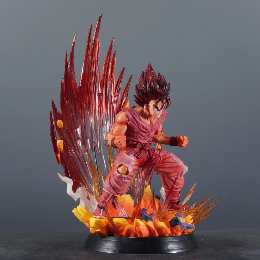 Figura Son Goku Kaioken - Dragon Ball Z | Estatua GK 38cm