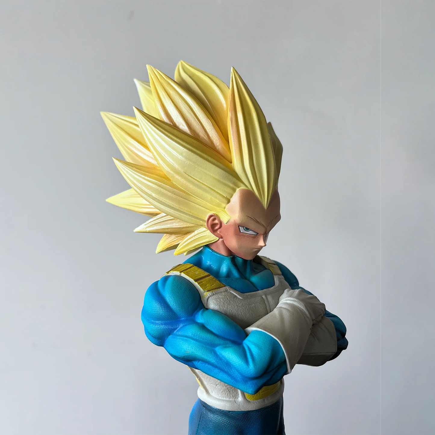 En Stock Dragon Ball Z Ssj3 Vegeta figura Super Saiyan 3 Vegeta figuras de acción Gk colección de estatuas modelo juguetes regalo