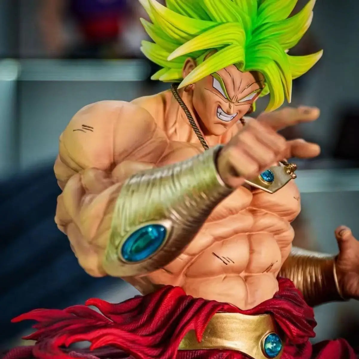 Figura Broly Legendary Super Saiyan - Dragon Ball Z | Estatua GK 50cm