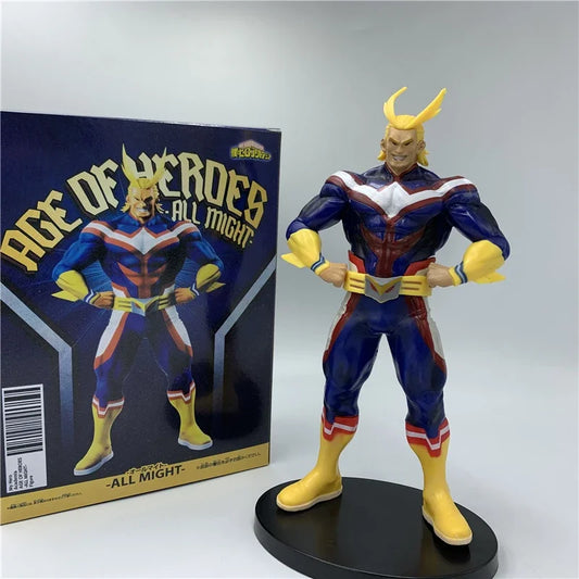 Lover My Hero Academia All Might Standing Powerful Form PVC Action Figure Izuku Midoriya Bakugou No Hero Collect Model 20cm