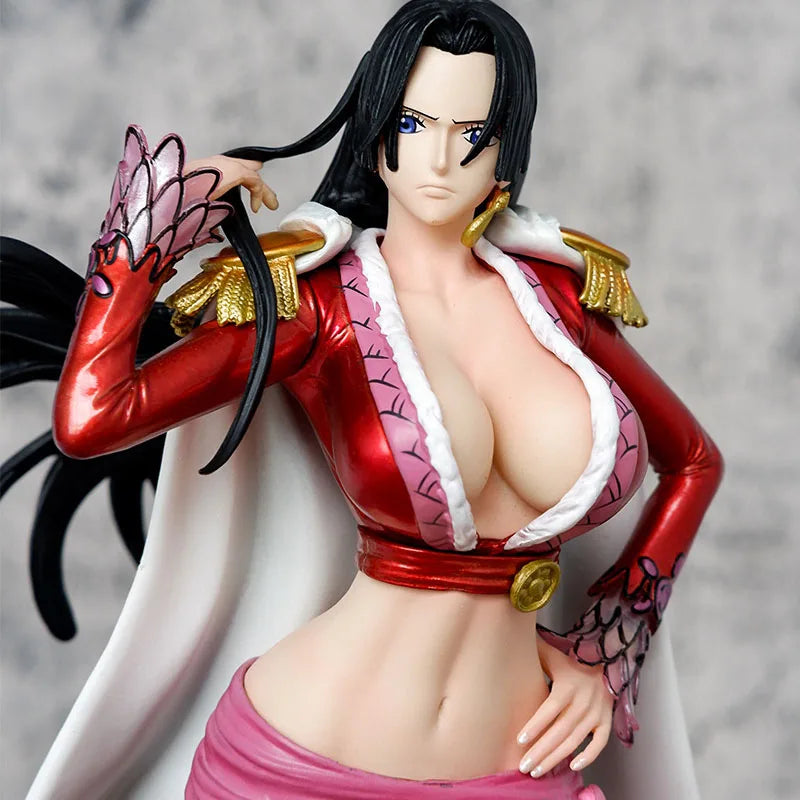 Figuras de Boa Hancock de 31cm, figura de acción de una pieza de Anime, modelo de escritorio, adorno, estatua GK, regalo periférico para niños