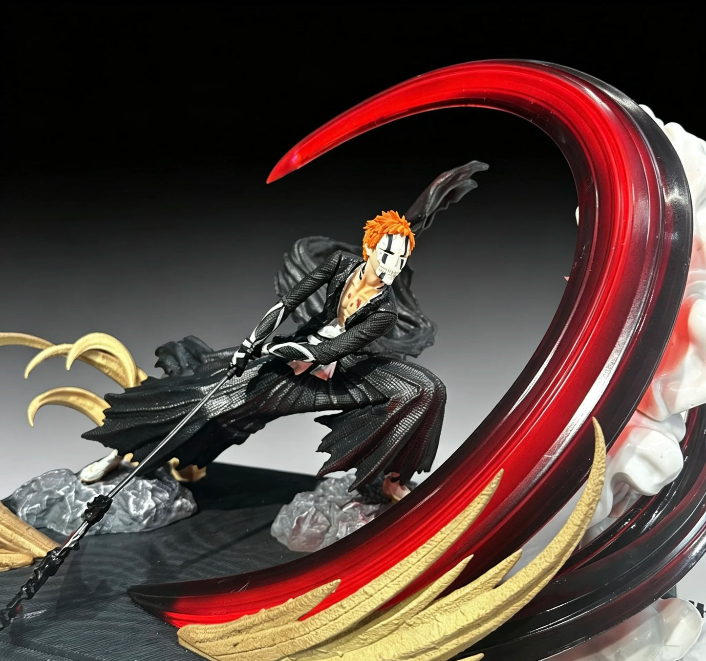 Figura Ichigo Kurosaki Getsuga Tensho - Bleach | GK 35cm