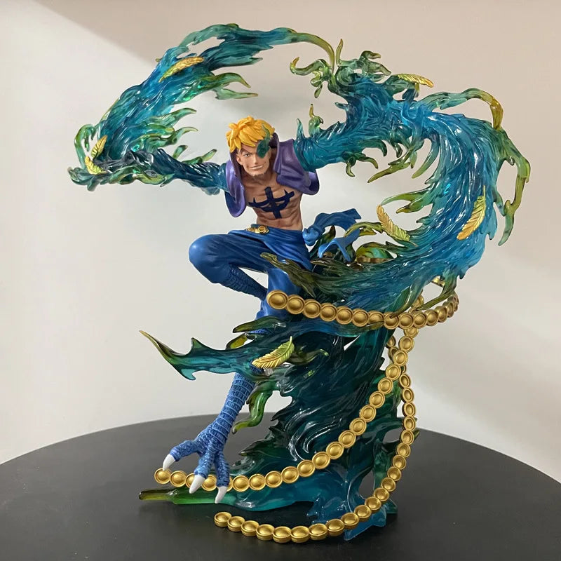 Figura Marco el Fénix - One Piece | Piratas de Barbablanca 29cm