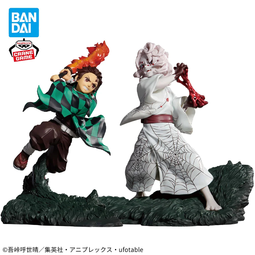 Figura Batalla Tanjiro vs Rui - Kimetsu no Yaiba | Combination Battle Banpresto