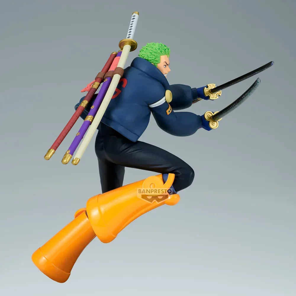 Figura Roronoa Zoro - One Piece | Zoro en pose de combate, colección Battle Record 16cm