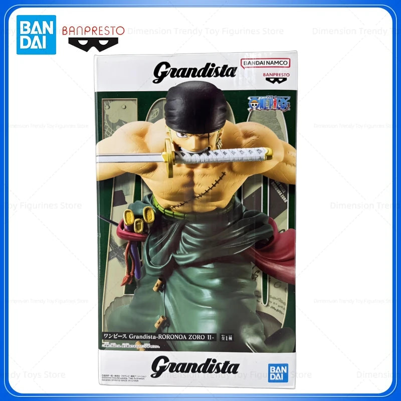 Figura Roronoa Zoro - One Piece | Grandista Banpresto PVC