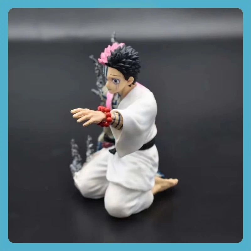 Figura Akaza - Kimetsu no Yaiba | Repent Before Death 15cm