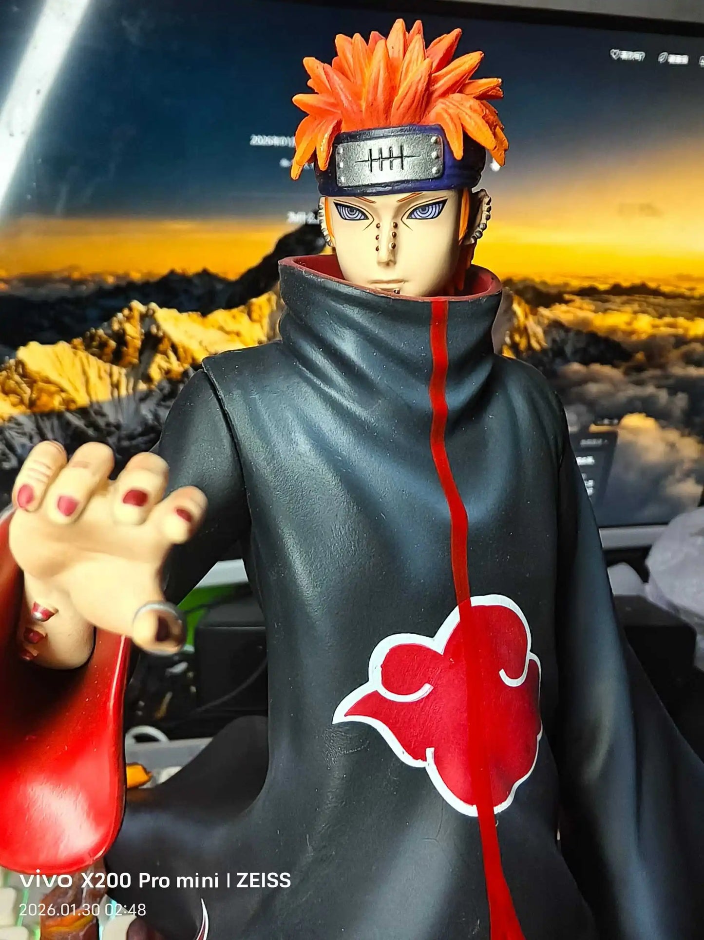 Figura Pain - Naruto Shippuden | Líder Akatsuki 33cm