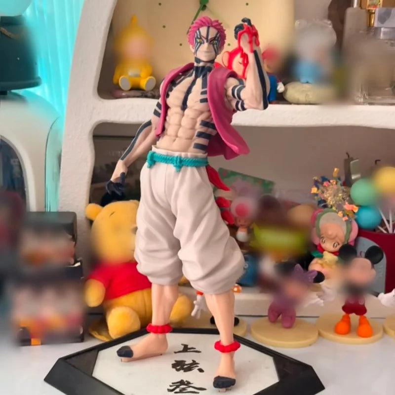 Figura Akaza - Kimetsu no Yaiba | Estatua GK Combate 28cm