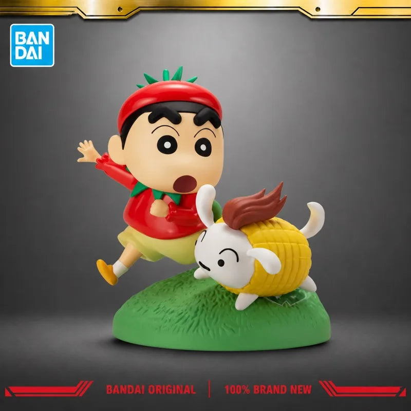 Figura Shin-chan y Nevado - Shin Chan | Bandai Viñeta