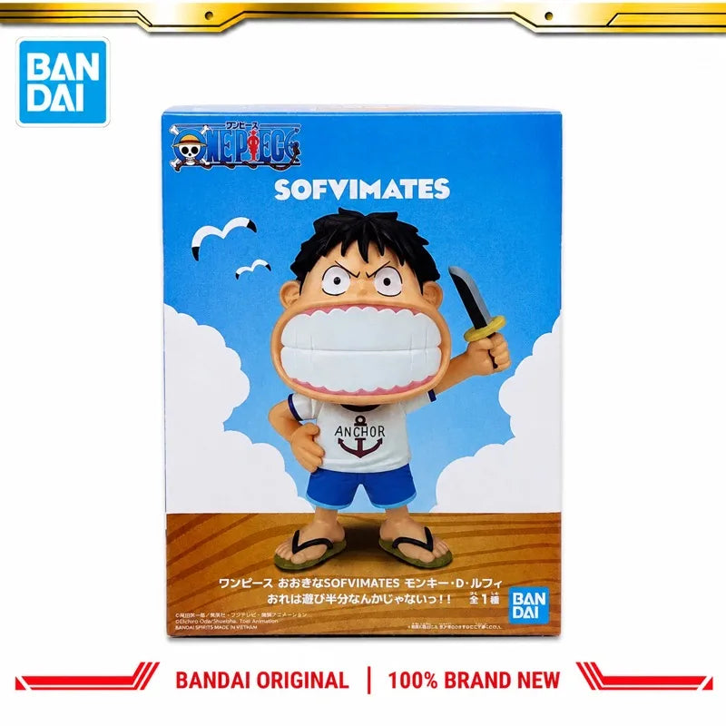 Figura Monkey D. Luffy niño - One Piece | Banpresto Sofvimates 15cm